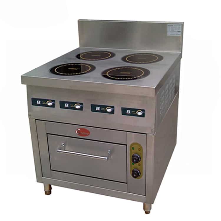 commercial induction hob and oven ATT-ABZ4+1750 commercial induction hob and oven
