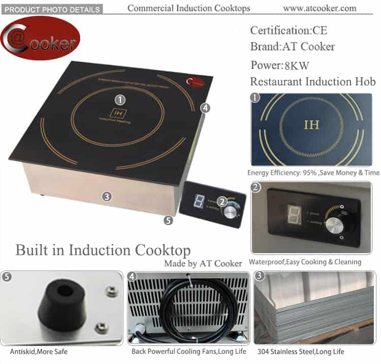 commercial induction hob built in commercial induction stove price