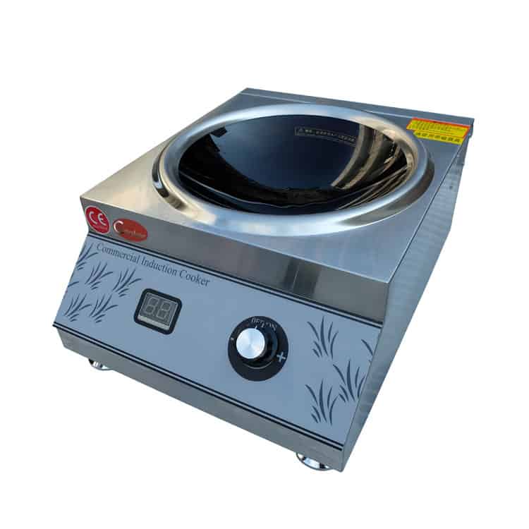 induction wok cooker commercial wok burner manufacturers