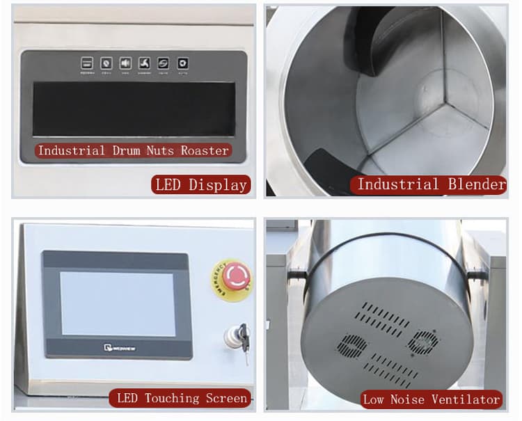 industrial roaster industrial peanut roaster BZT-AZH XZ2 (4)