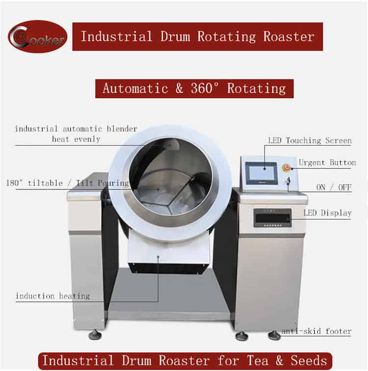industrial roaster industrial peanut roaster BZT-AZH XZ2