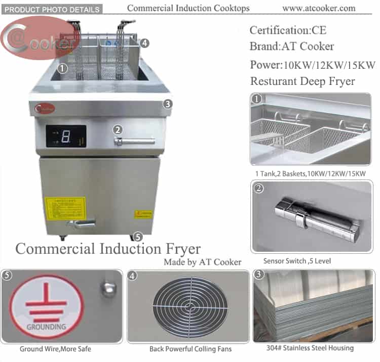 deep fryer for commercial use single deep fryer