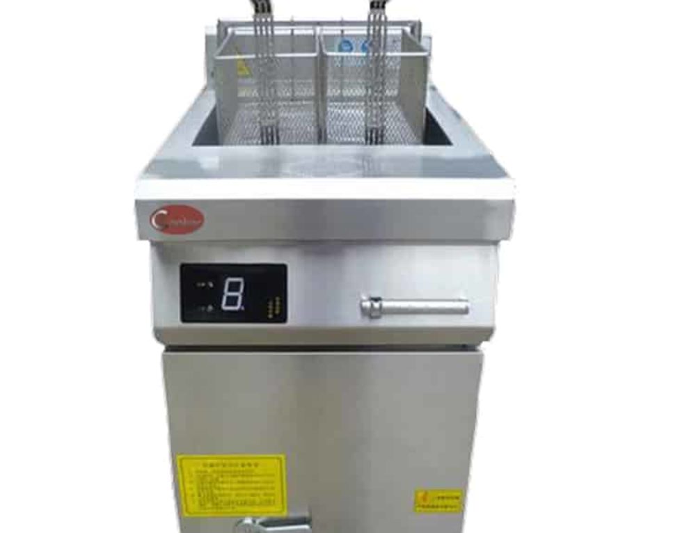 double basket deep fryer 2 basket deep fryer commercial