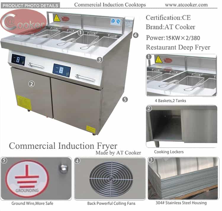 commercial double deep fryer double fryer commercial