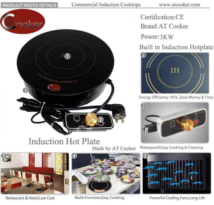 induction hot plate commercial hot plate catering hot plate restaurant hot plate