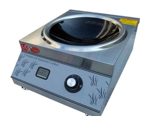 SHCT-AC35 induction wok commercial