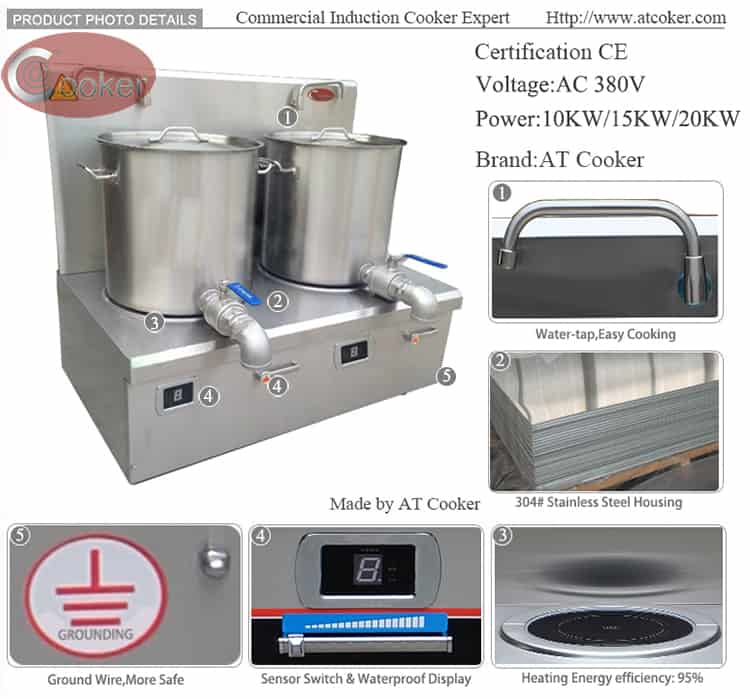 stock pot burner commercial electric stock pot range