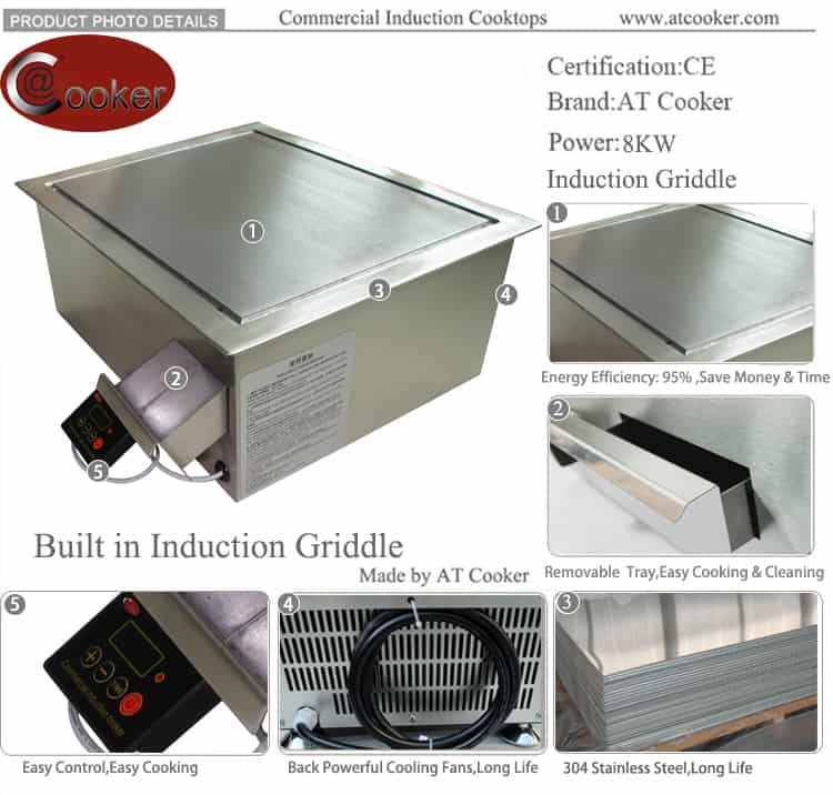 commercial flat top griddle commercial griddle plate RE QRPLT-A5B8 D750 commercial flat top griddle commercial griddle plate
