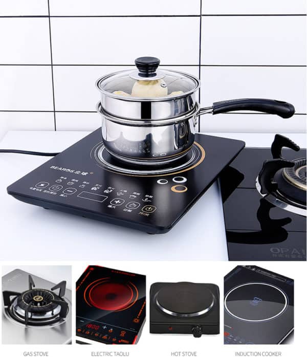 stainless steel saucepan steamer wholesal from AT Cooker