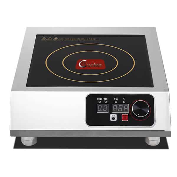 single commercial induction cooktop 3500W AT Cooker