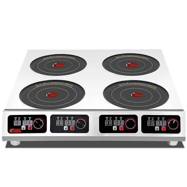 Fit Restaurant 5000W CE Electric Commercial Induction Cooker Countertop Burner 