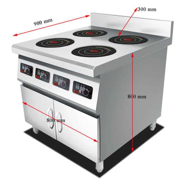 commercial induction cooktop