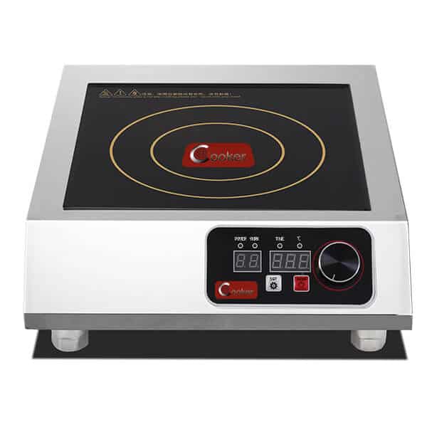 Electric Cooktop Single Burner,3500W 220V Electric Stove Top with