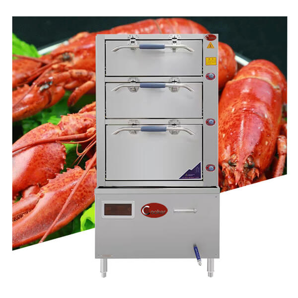 commercial seafood steamer