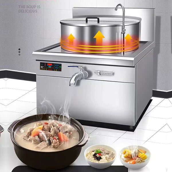 Induction Range pot stock pot burner