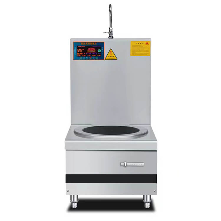 AT Cooker 15KW Commercial Induction Stock Pot Burner Low Boy