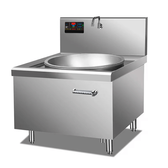 AT Cooker 30KW Commercial Induction Wok Station Heavy Duty