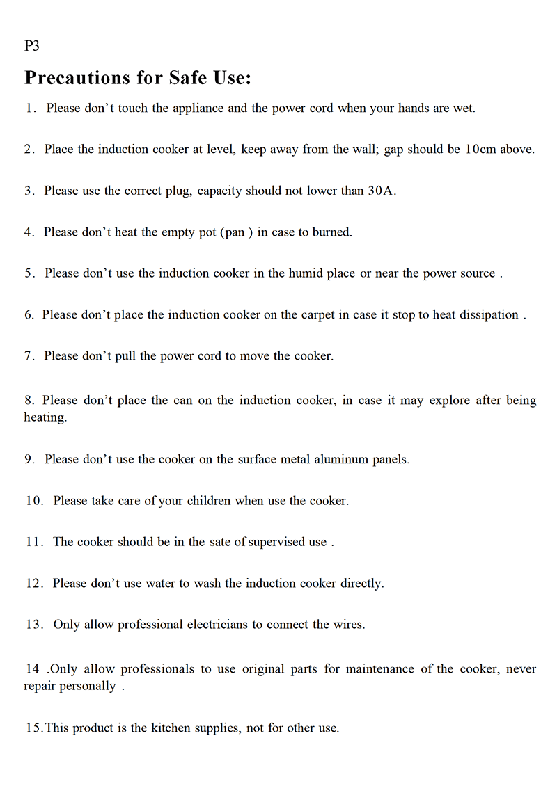 JT AX induction hotplate