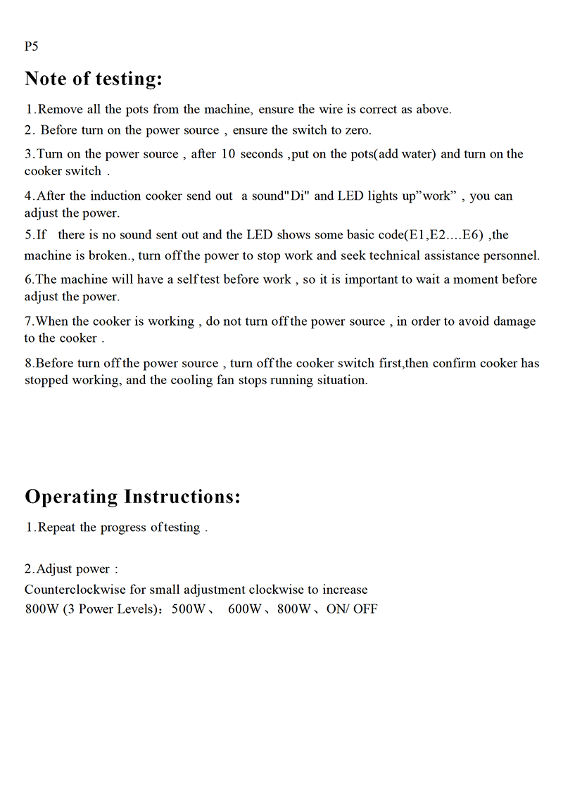 JT AX induction hotplate