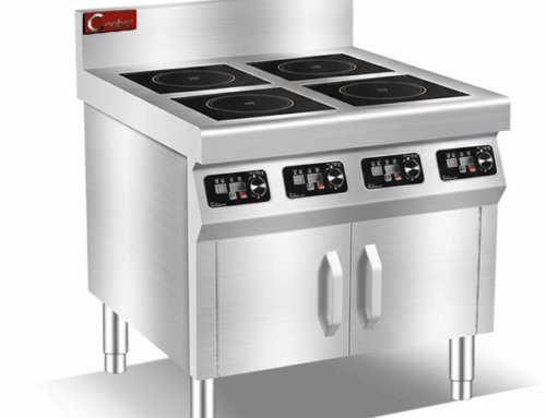BZT-AZH H435 4-Burner Commercial Induction Range