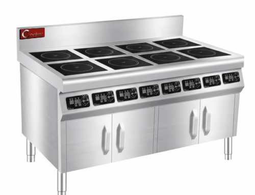 BZT-AZH S835 8 Hob Commercial Induction Range for Restaurant