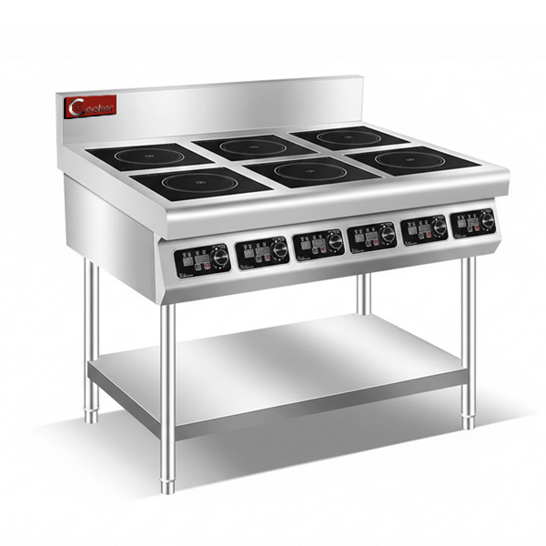 heavy duty 3500W/5000W × 6 Commercial Induction Stove