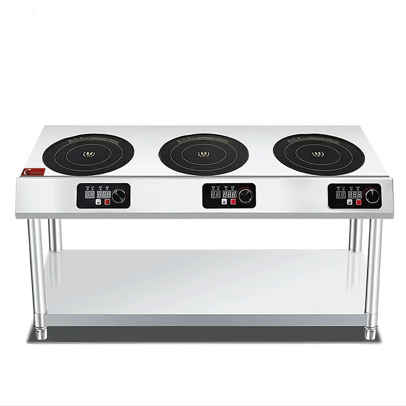3500W/5000W × 3 Commercial Induction Range for restaurant and hotels kitchen