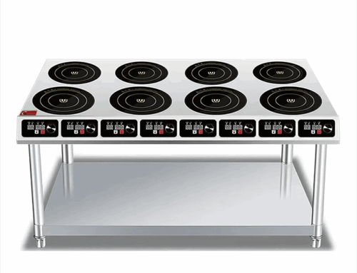 ATT-ABZ6 S835 8 Hob Commercial Induction Burner Heavy Duty for Hotels & Canteens