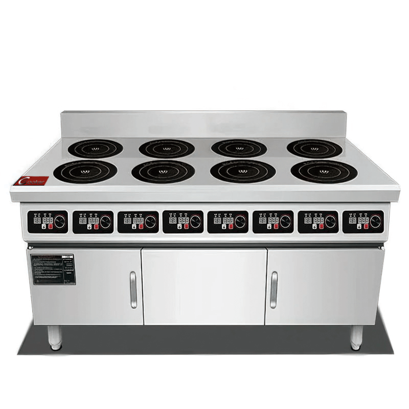3500W/5000W × 8 Commercial Induction Range