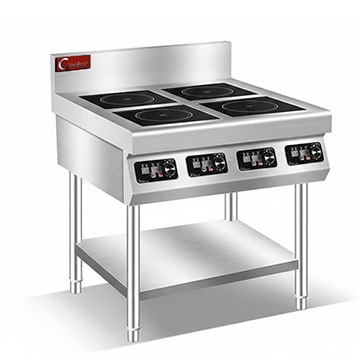 3500W/5000W × 4 Commercial Induction Range