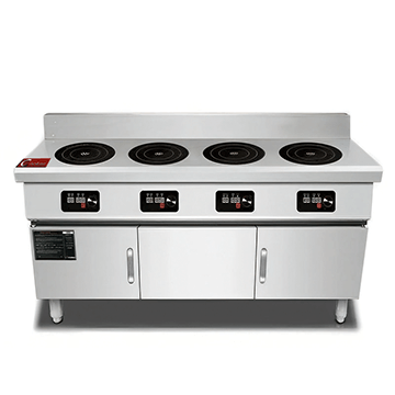 4 burners commercial induction cooktop for restaurant and hotels kitchen