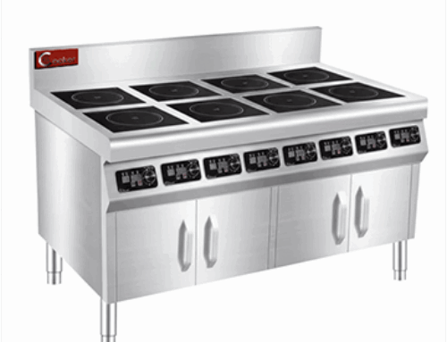 BZT-AZH S835 8 Hob Commercial Induction Range for Restaurant
