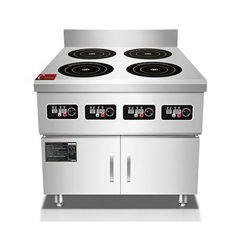3.5 KW commercial induction range 4 burner for restaurants use