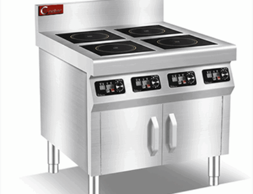 BZT-AZH S435 4-Burner Commercial Induction Range