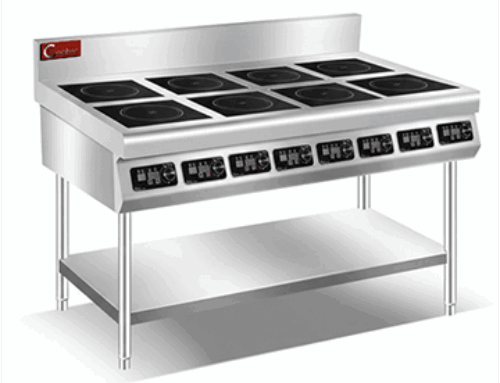 ATT-ABZ6 835 8-Burner Commercial Induction Range