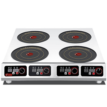 Heavy-Duty Commercial Induction Cooktop 4 Burner for Fast-Paced Restaurants