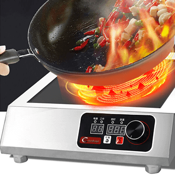 commercial induction cooktop