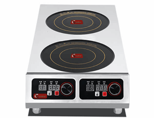 SHPT-A V50 restaurant vertical two-burner induction cooker