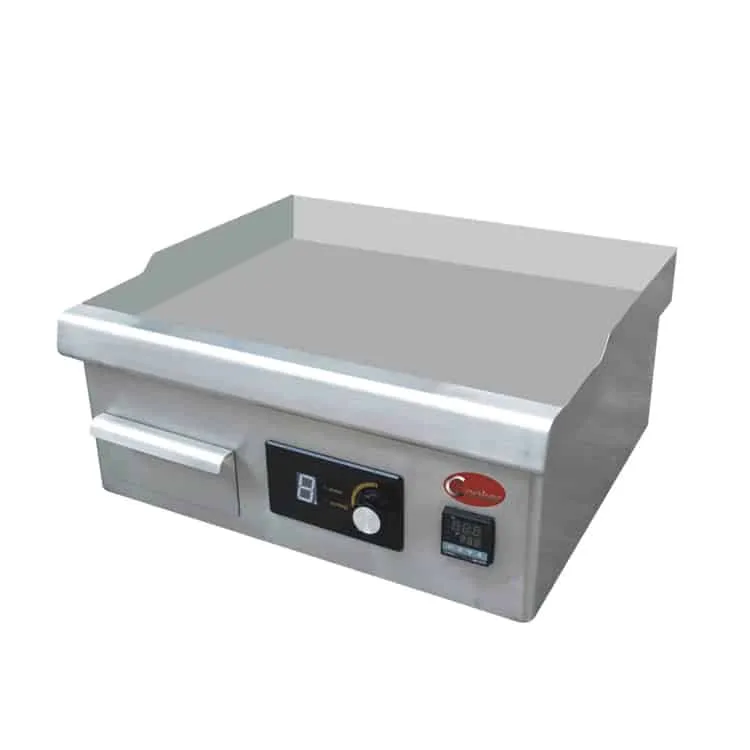 commercial flat top stainless steel induction griddle CIG QRPLT-A5C28 M750 induction griddle countertop 5000W