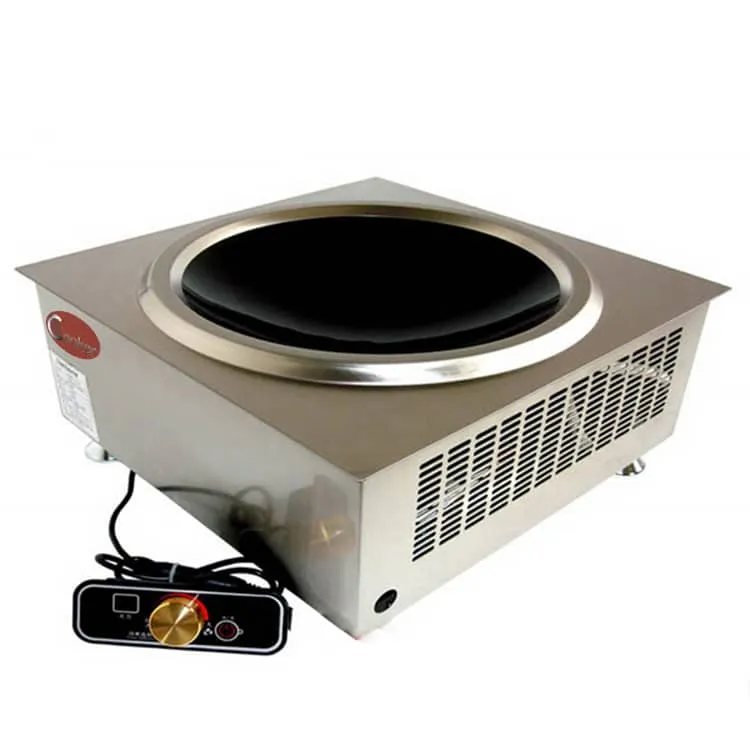 3.5 KW heavy duty built in induction wok burner