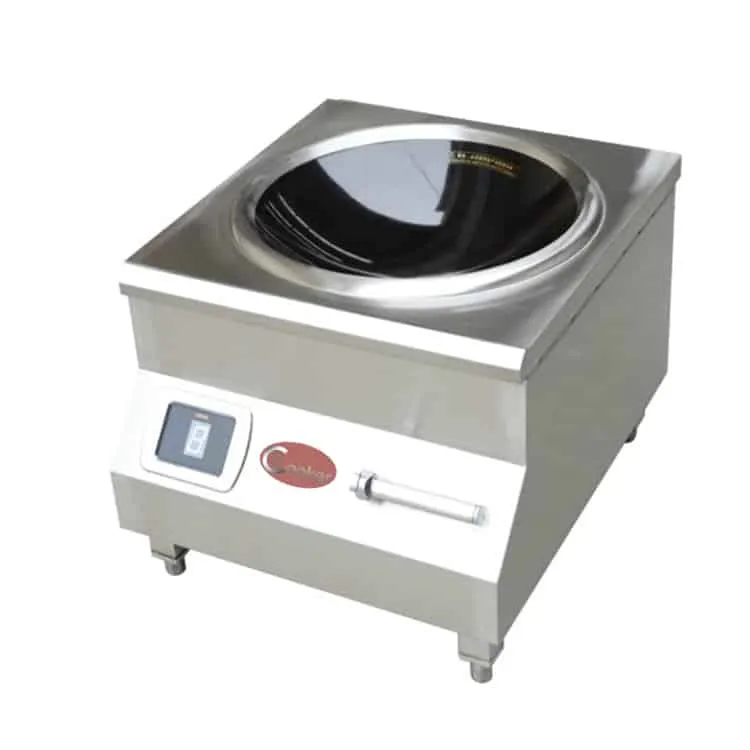 8 KW commercial induction wok burner for restaurants use