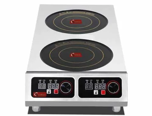 SHPT-A V35 Vertical Commercial Double Induction Cooktop