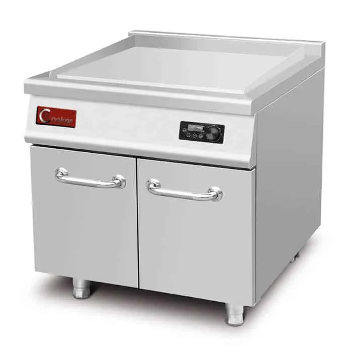 induction commercial griddle QRPLT-A5 F1 B commercial induction griddle 5000W