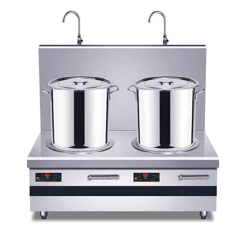 Commercial Stock Pot Range | Induction Stock Pot Range 98 L X 2 