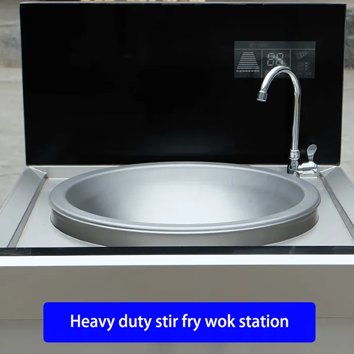 chinese wok station stove chinese large wok burner from AT Cooker