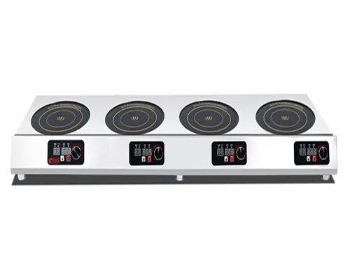 BZT-A6 H50 Commercial 4-Burner Linear Induction Cooker